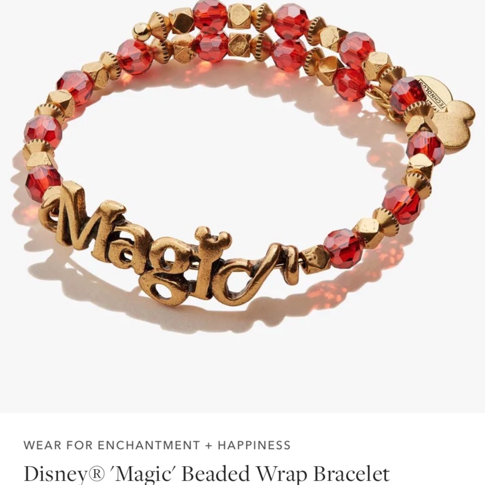 Alex and ani Disney magic beaded wrap bracelet